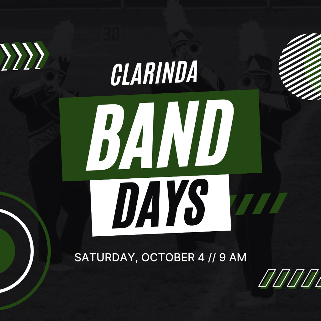 East Mills Clarinda Band Days October 4