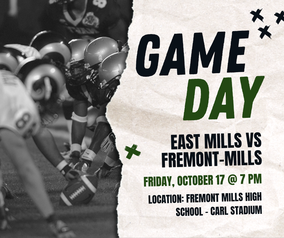 East Mills Football Game Day October 17 (1)