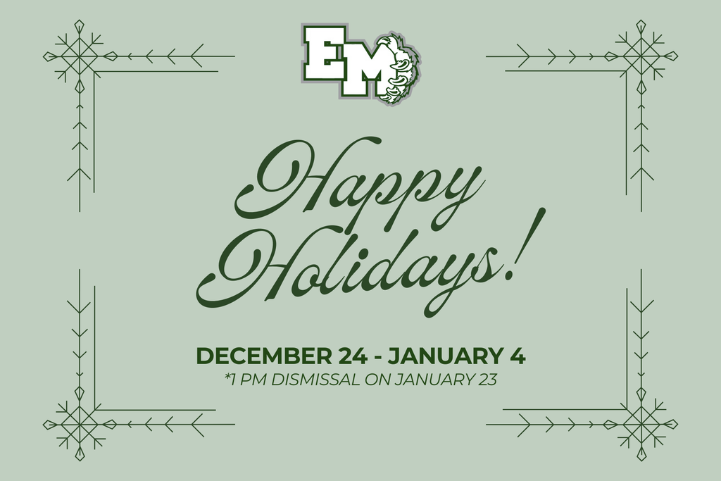 East Mills Holiday Break