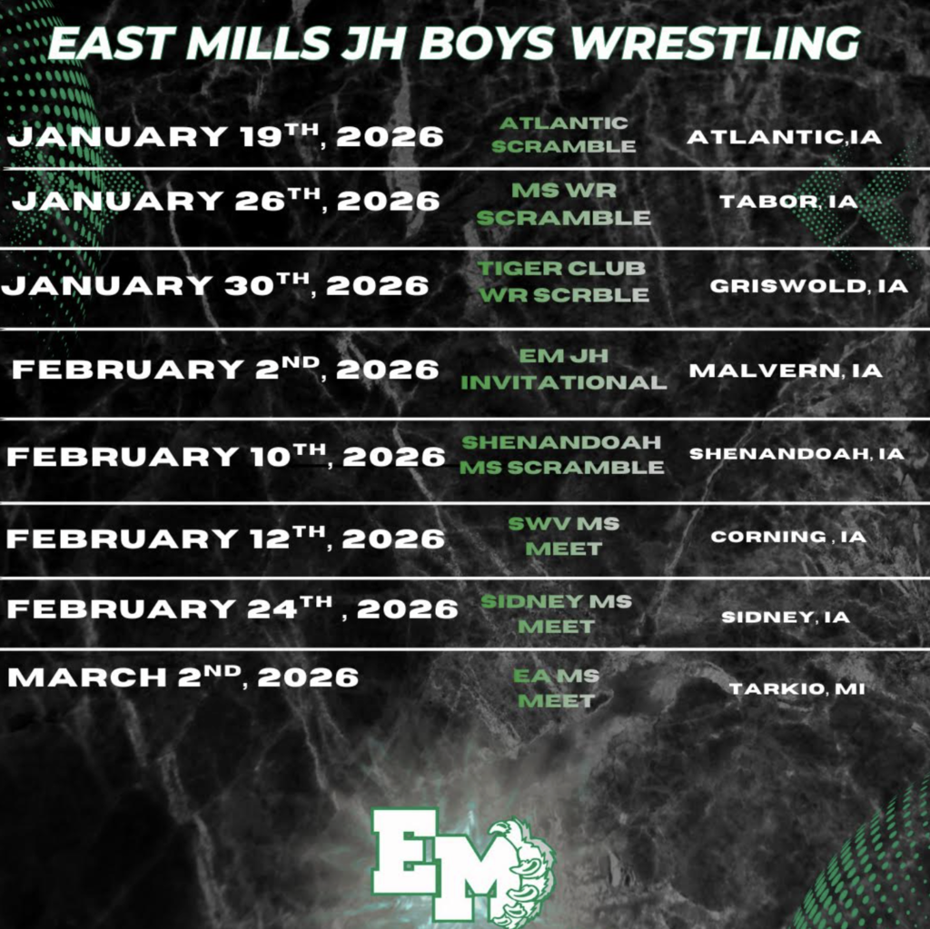 JH wrestling schedule