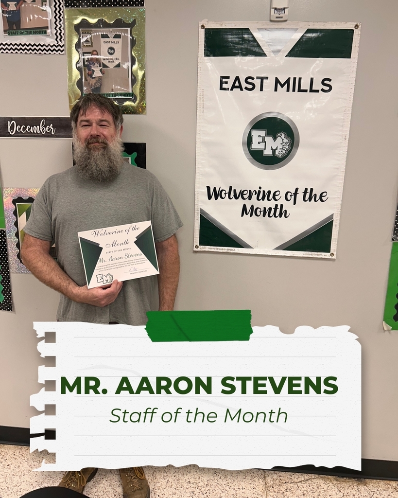 Mr. Aaron Stevens, Staff of the Month