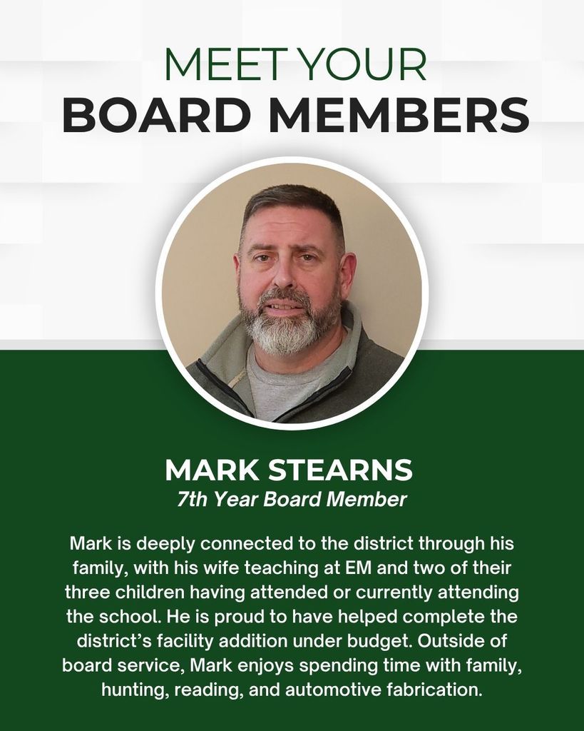 Mark Stearns Board Member Bio