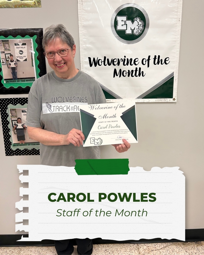 Carol Powles - Staff of the Month