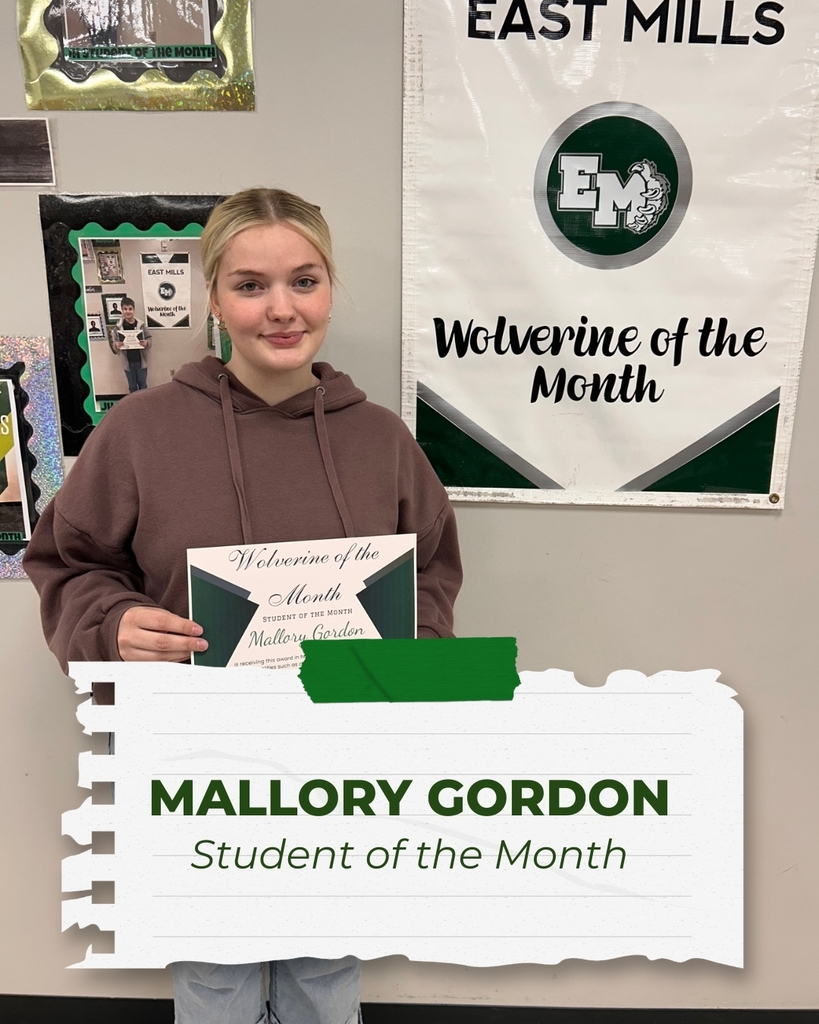 Mallory Gordon - Student of the Month