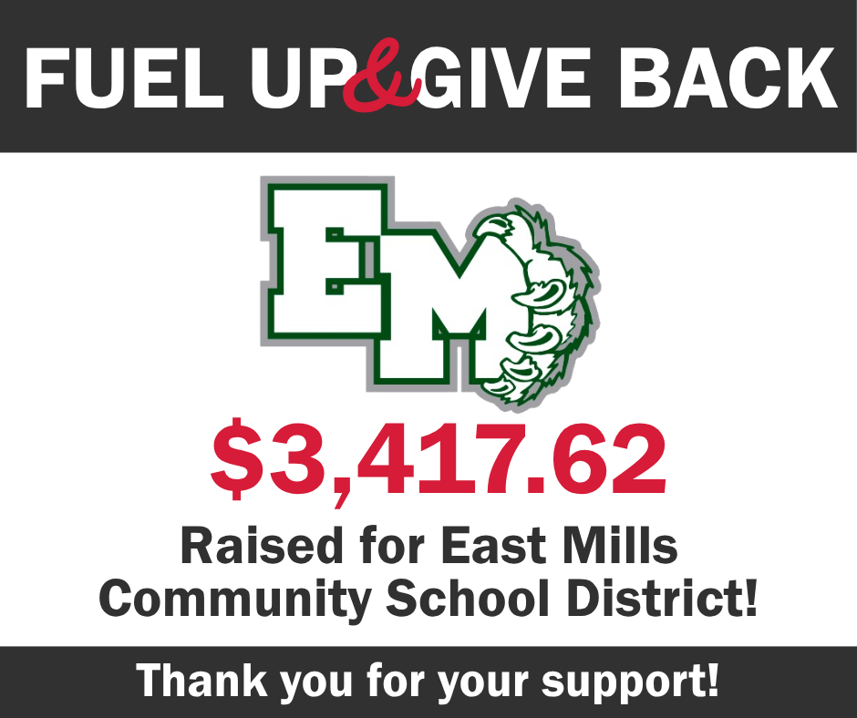$3,417.62 raised for the East Mills CSD