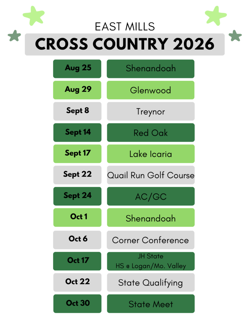 CC schedule