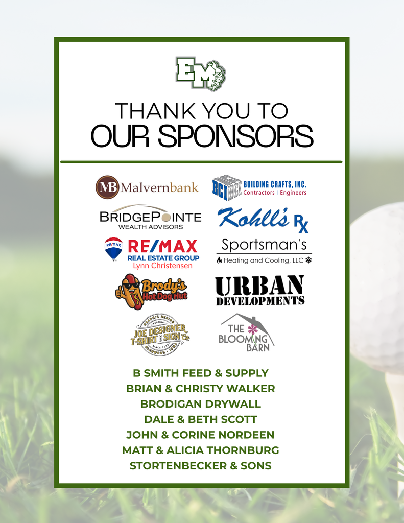 Thank you Sponsors!