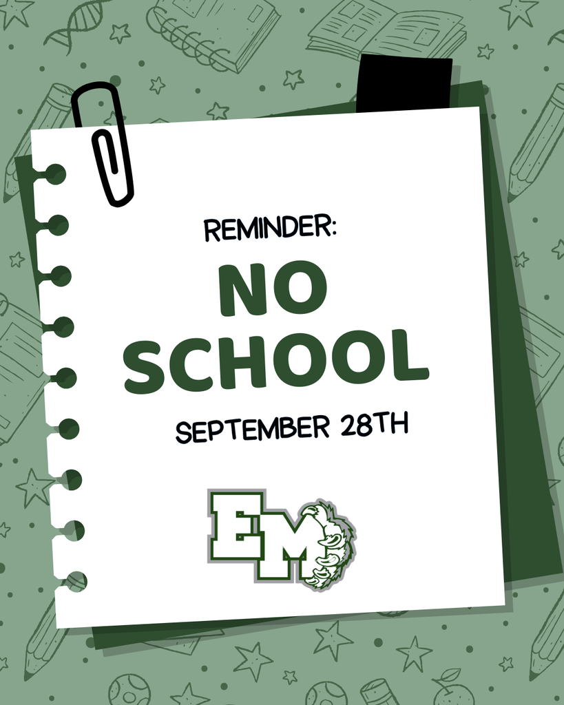 No School September 28th