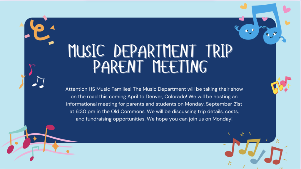 music department trip