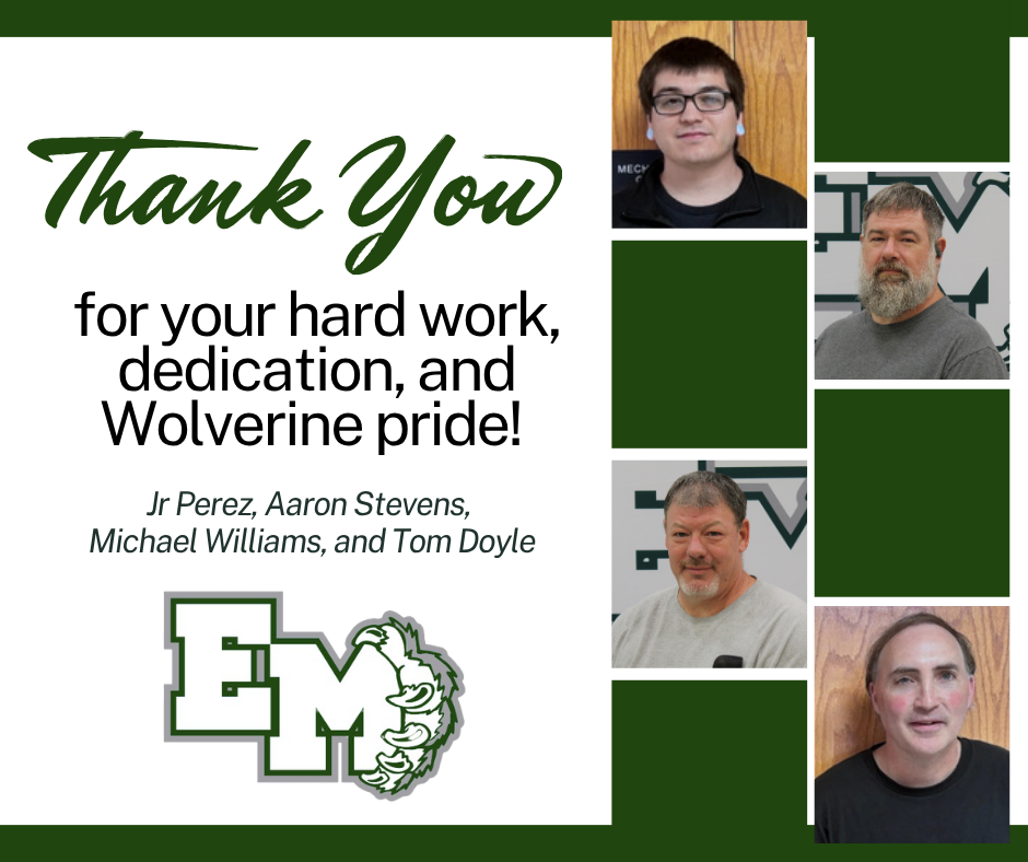 Thank you Jr Perez, Aaron Stevens, Michael Williams, and Tom Doyle