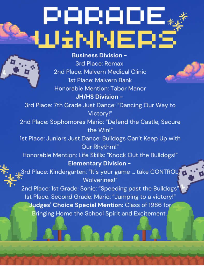 parade winners