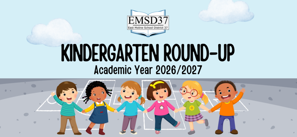 Kindergarten Round-Up graphic