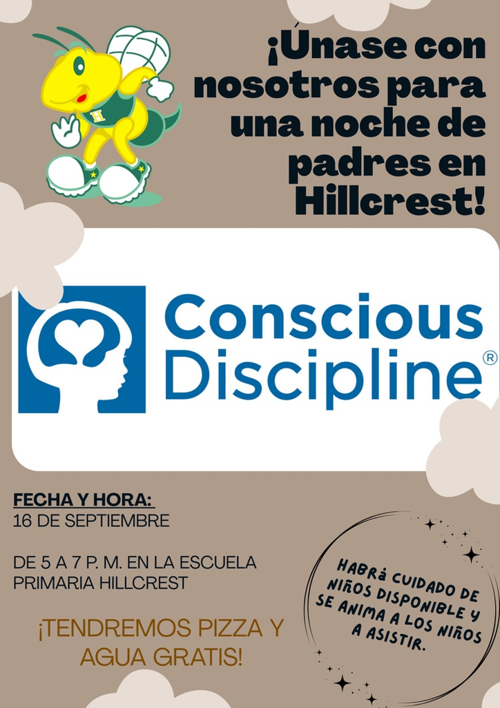 parent night flyer Spanish