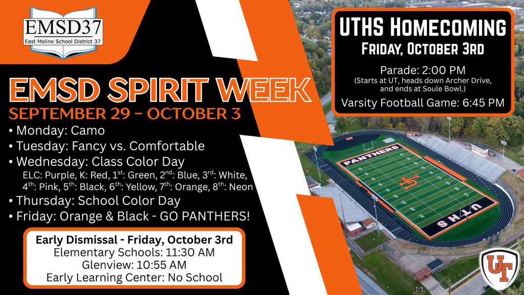 spirit week graphic