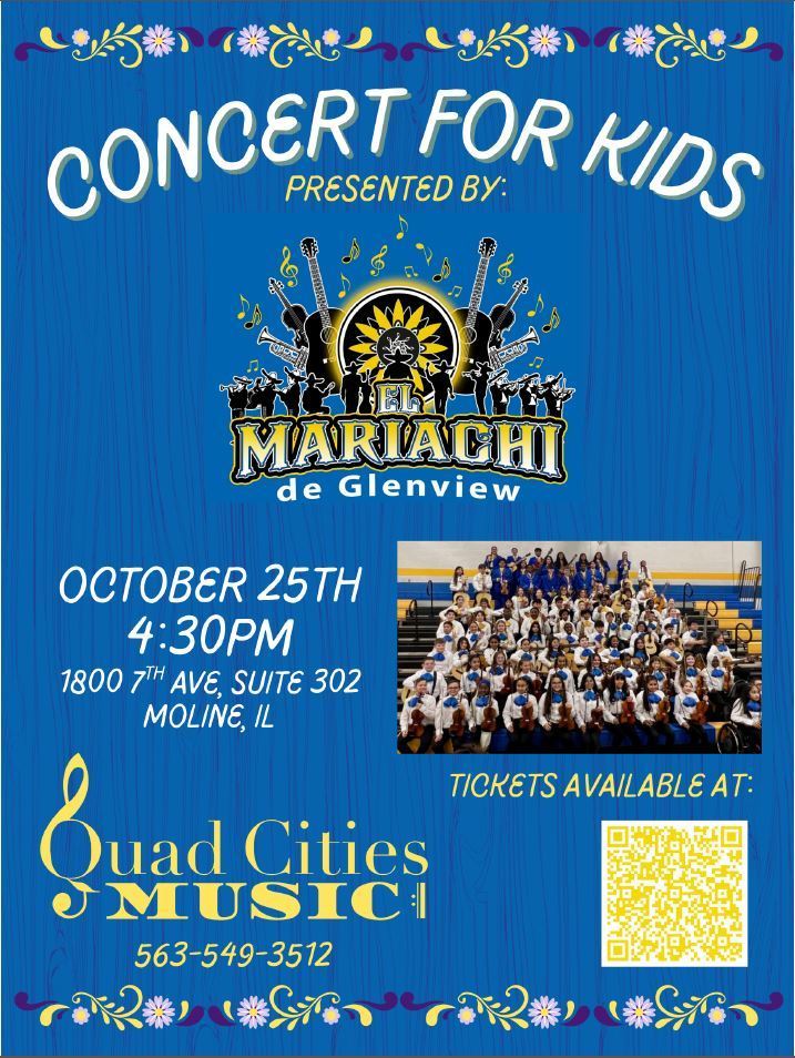 concert for kids flyer