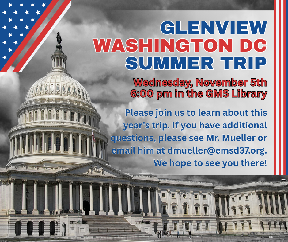 Washington DC Summer Trip graphic