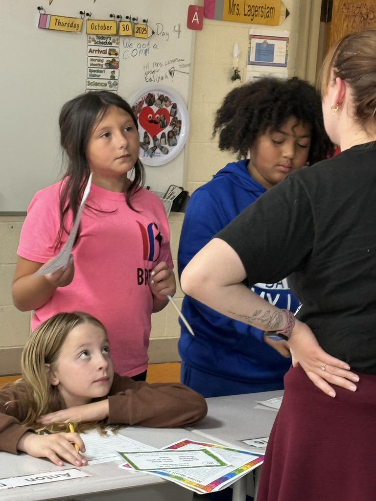 Mrs. Lagerstams class in-tuned with inferencing in ELA by playing musical task cards.