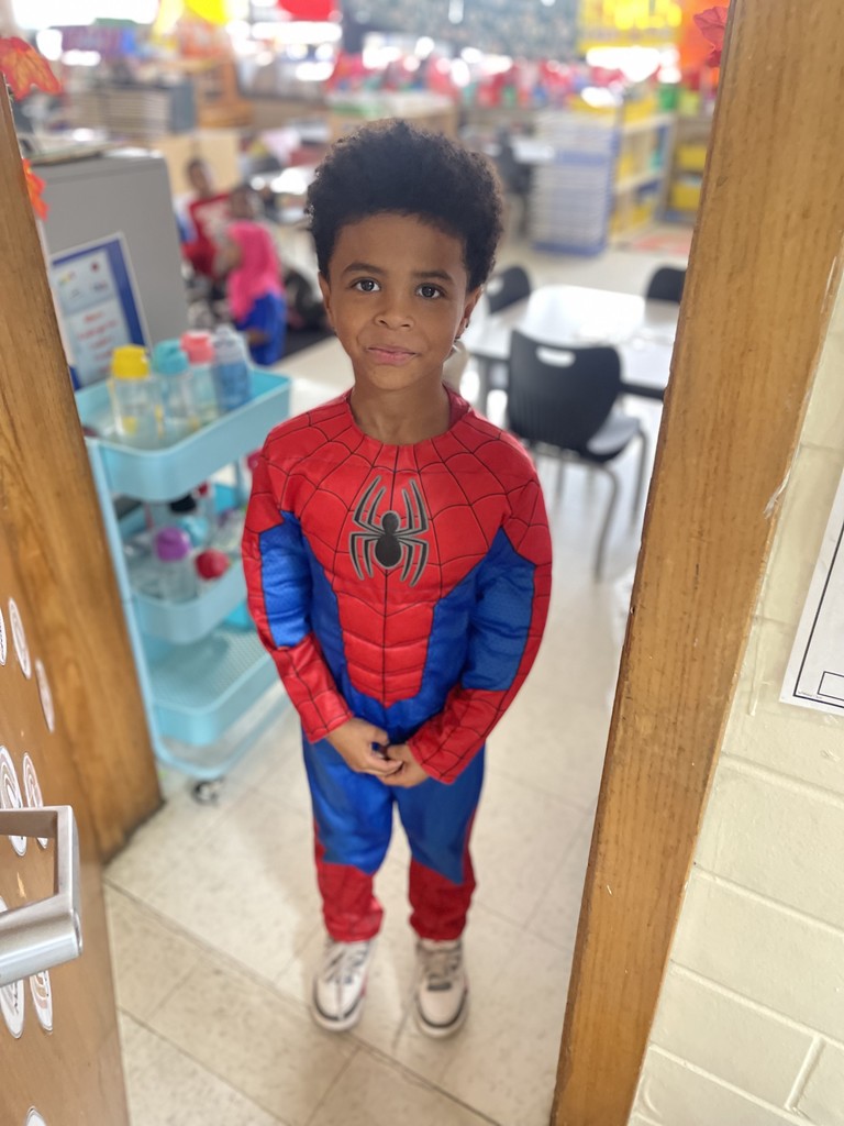 Student dressed up as book Characters 