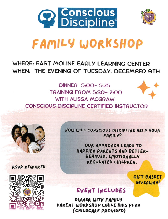 family workshop graphic
