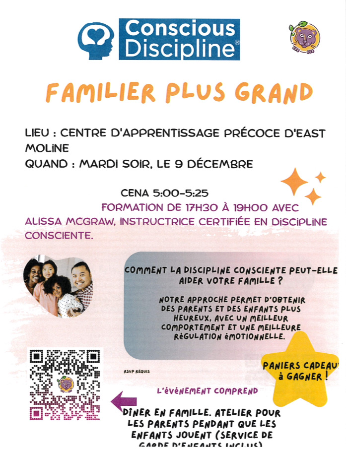 family workshop graphic
