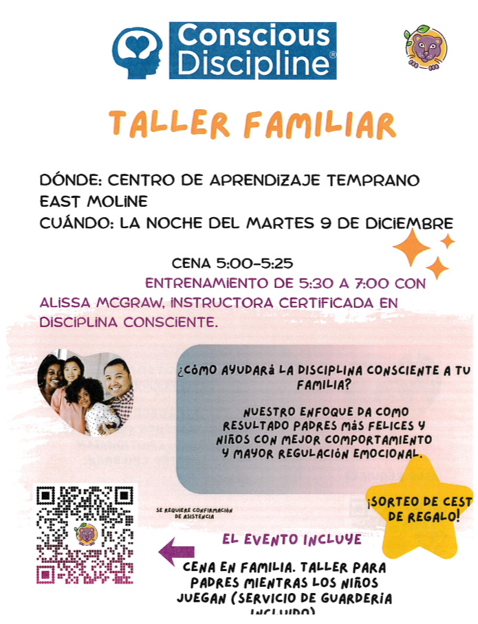 family workshop graphic