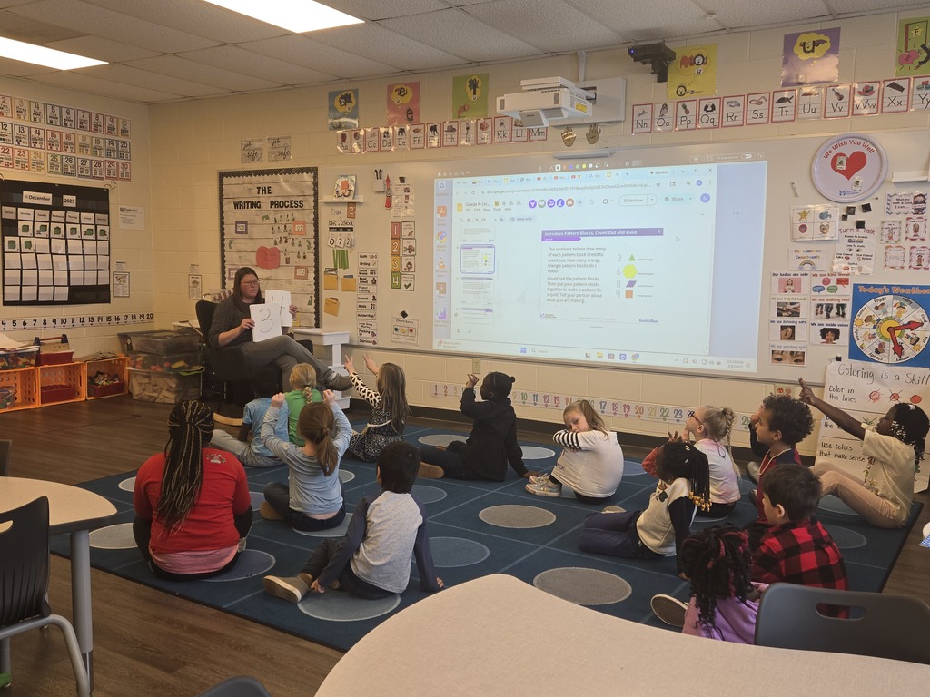 students during a math lesson