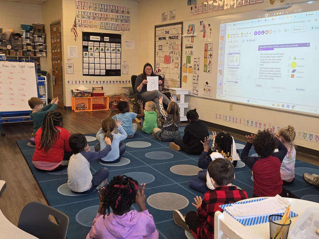 students during a math lesson
