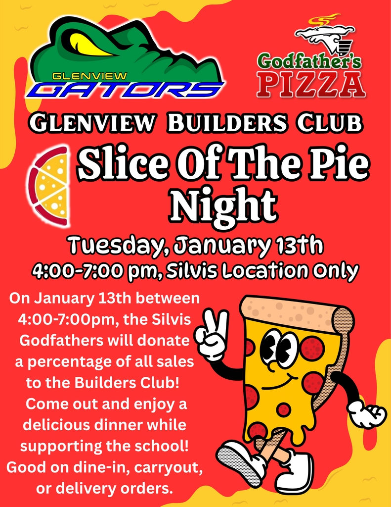 Slice of the pie night flyer