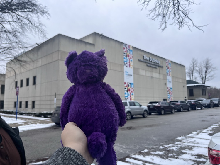 Petey at the DuSable Museum 