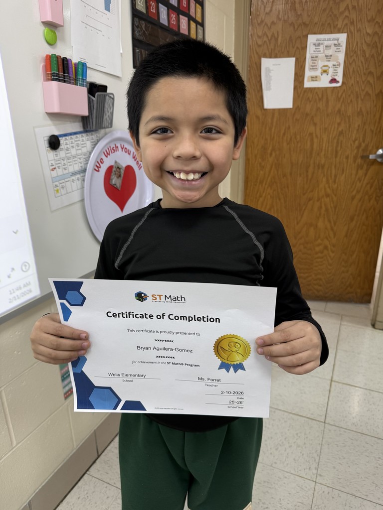 Bryan is holding his certificate.