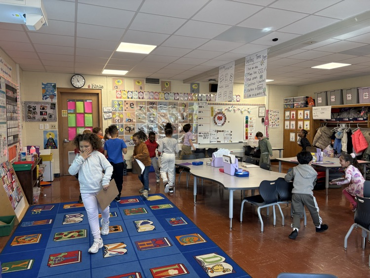 students throwing ‘snowballs'