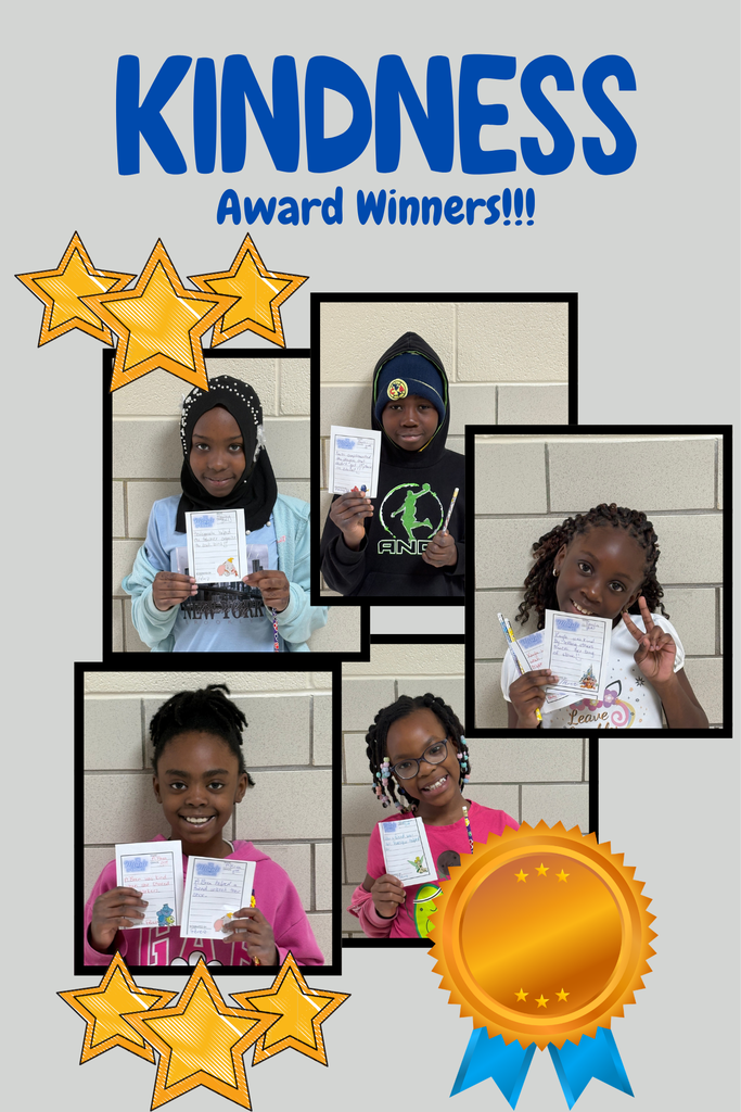 Kindness Award winners.