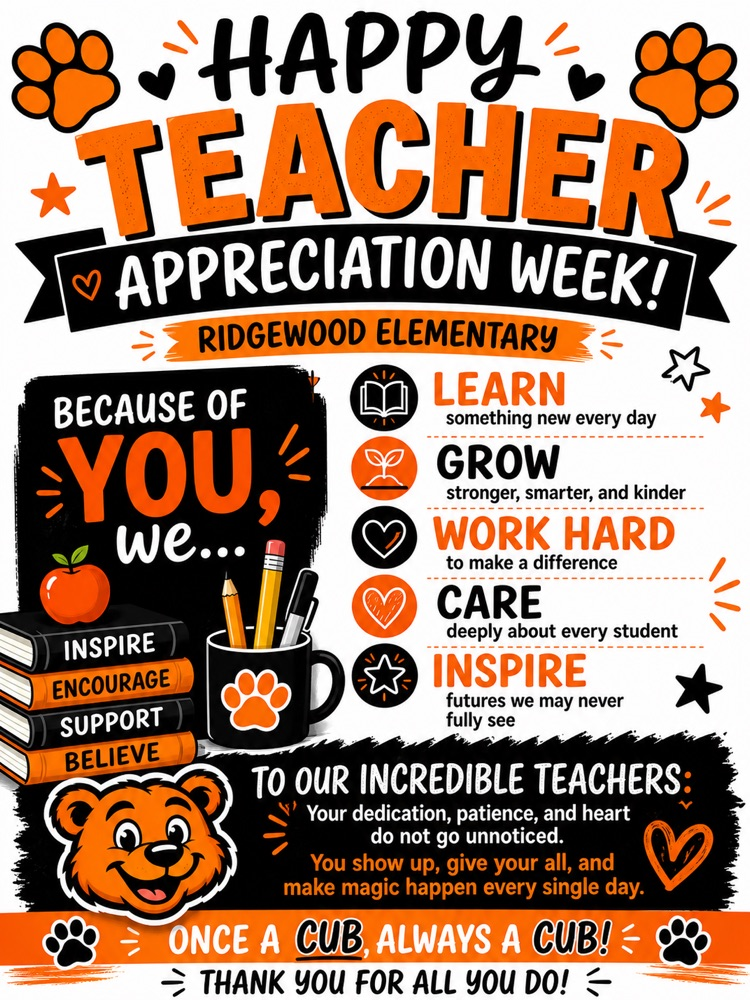 Happy Teacher Appreciation Week!