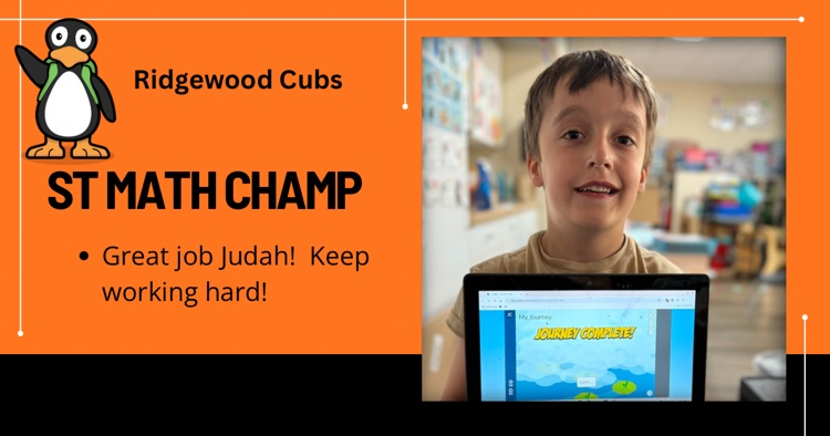 Woohoo - great job Judah!