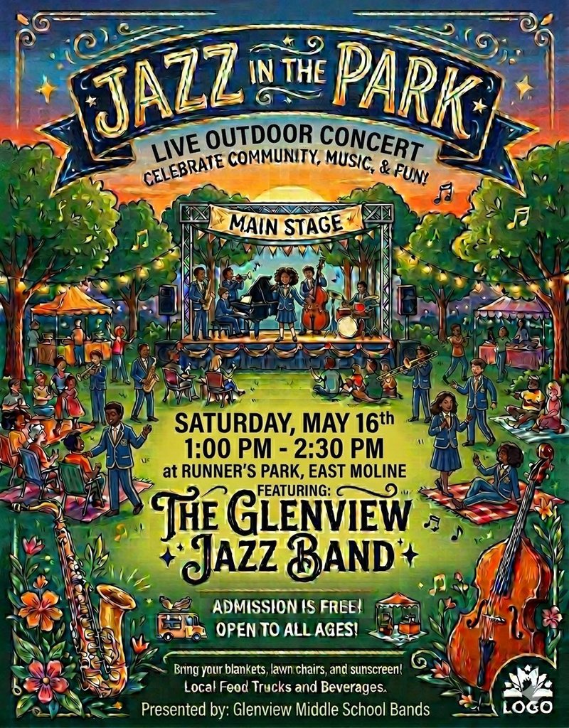 Jazz in the Park flyer