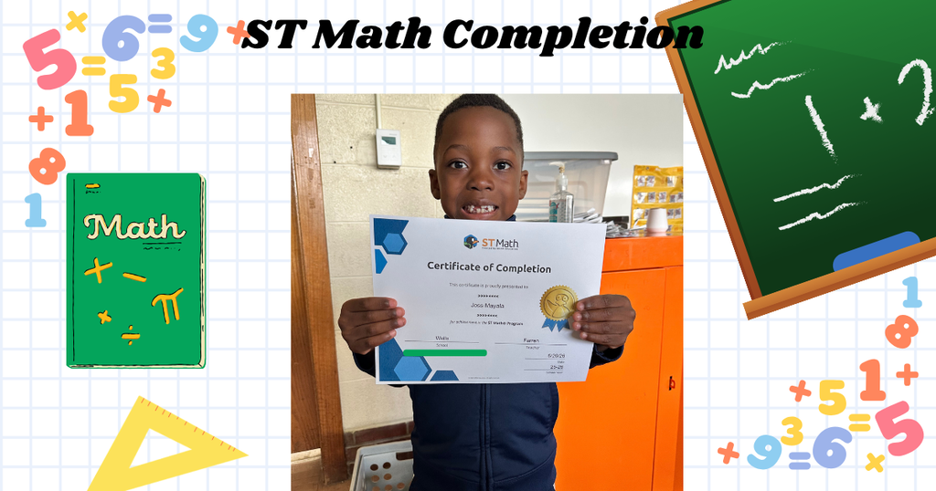ST Math Award winner.