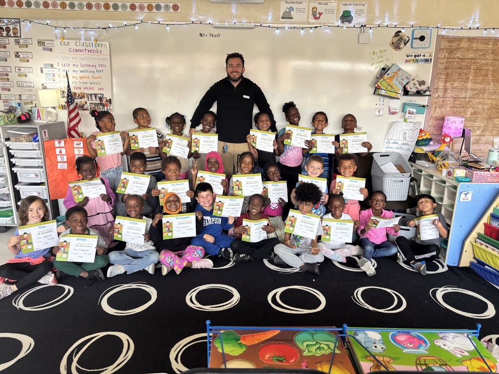 Mrs. Faust’s Kindies completed their JA Journey. They learned how to save money for their needs and wants! We are so grateful to have Mr. Cody from Modern Woodman to lead our lessons! Congratulations!