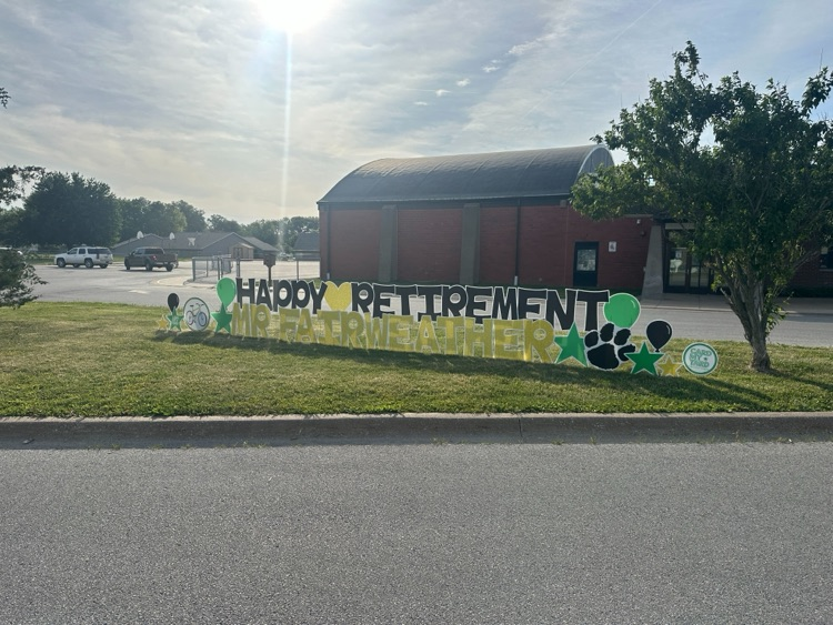 pic of  retirement sign