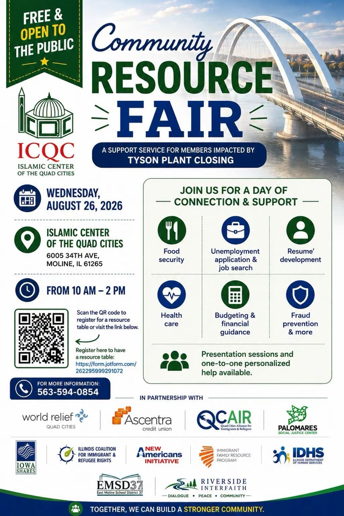 resource fair flyer