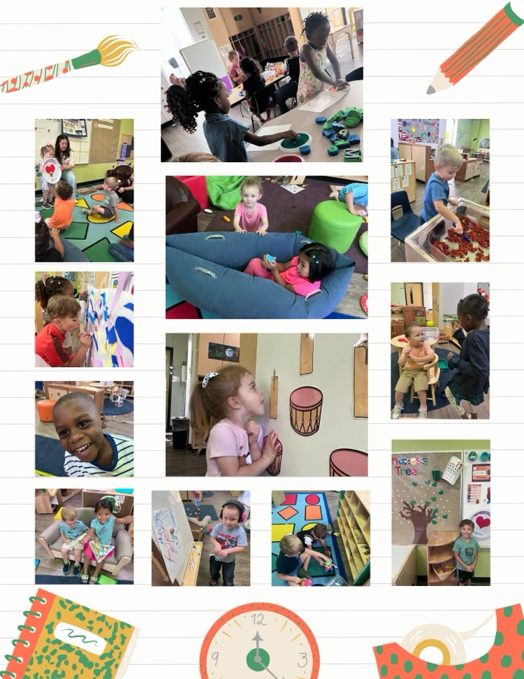 Photos of learning through play