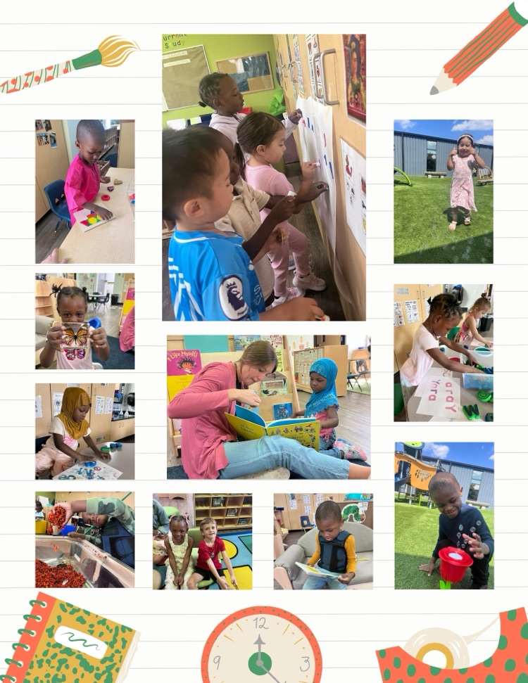 Photos of learning through play