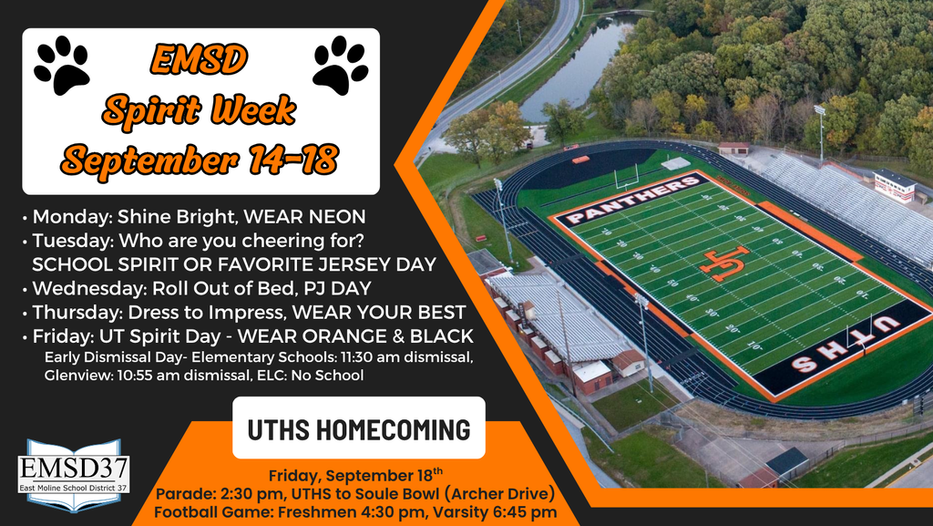 spirit week graphic