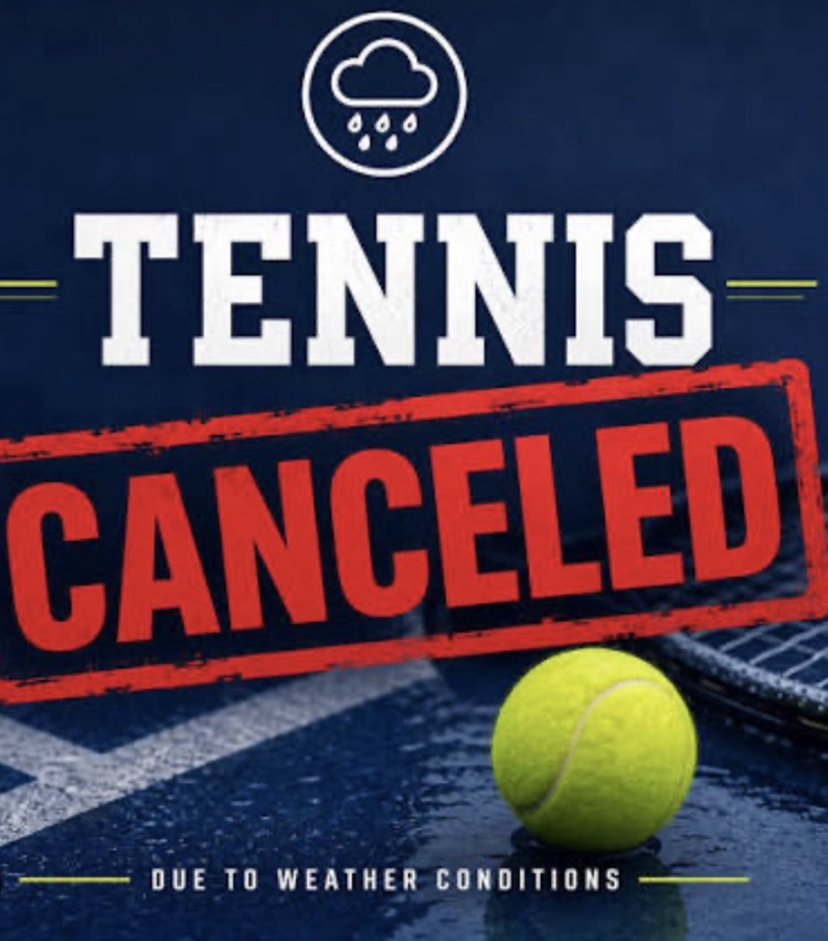 tennis canceled