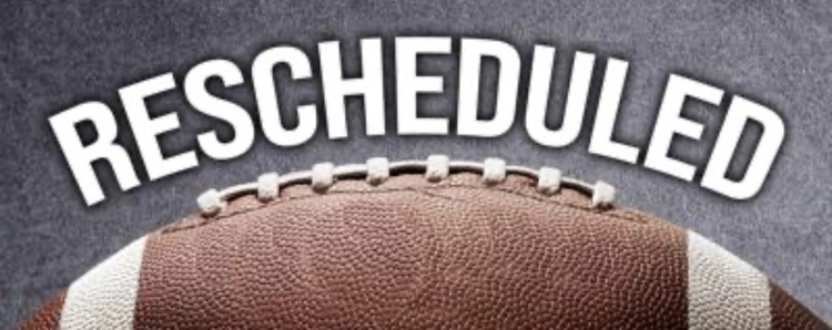 football rescheduled