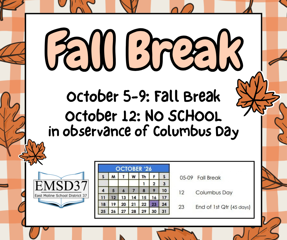 fall break graphic