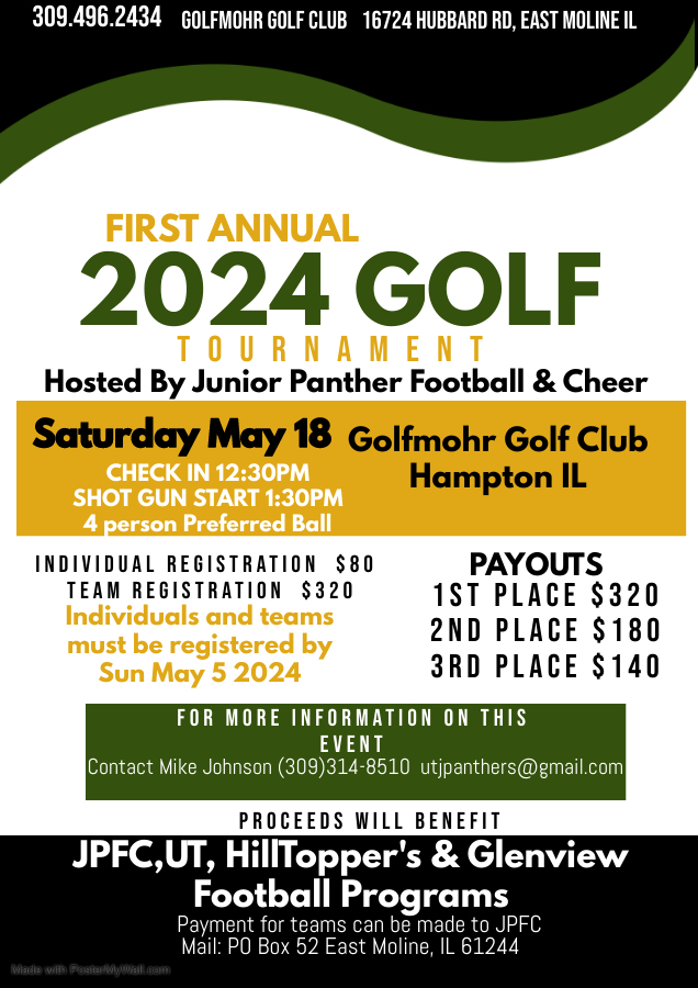 golf outing flyer