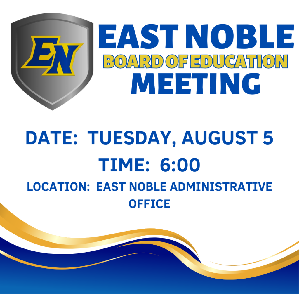 August 5 School Board Meeting Information