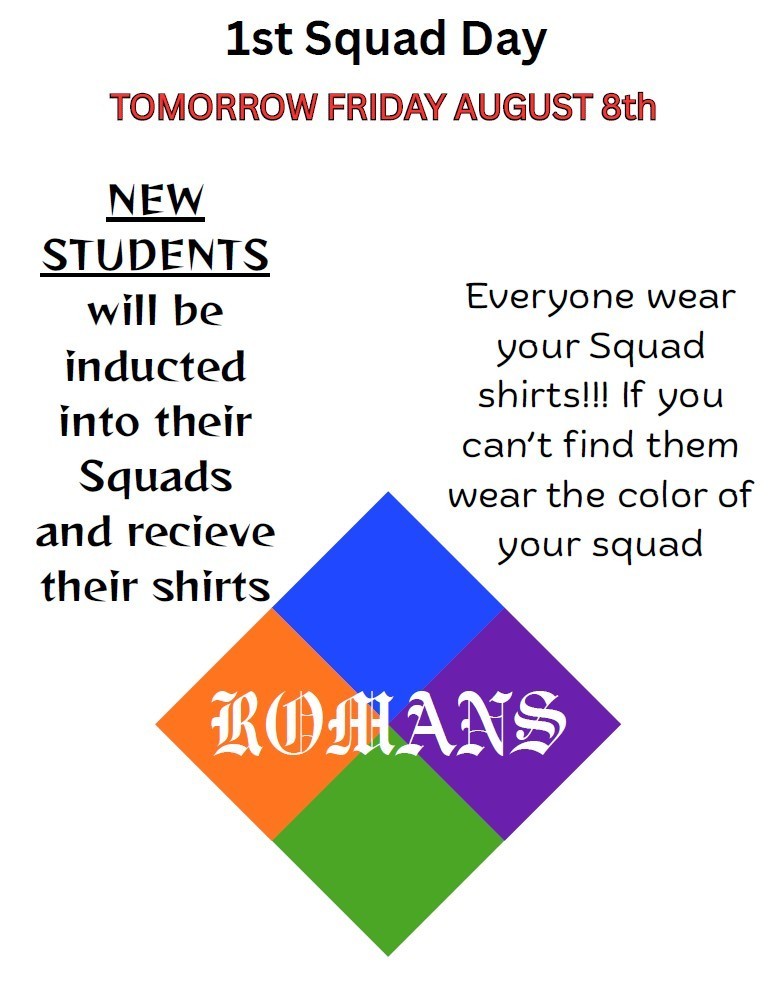 1st squad day