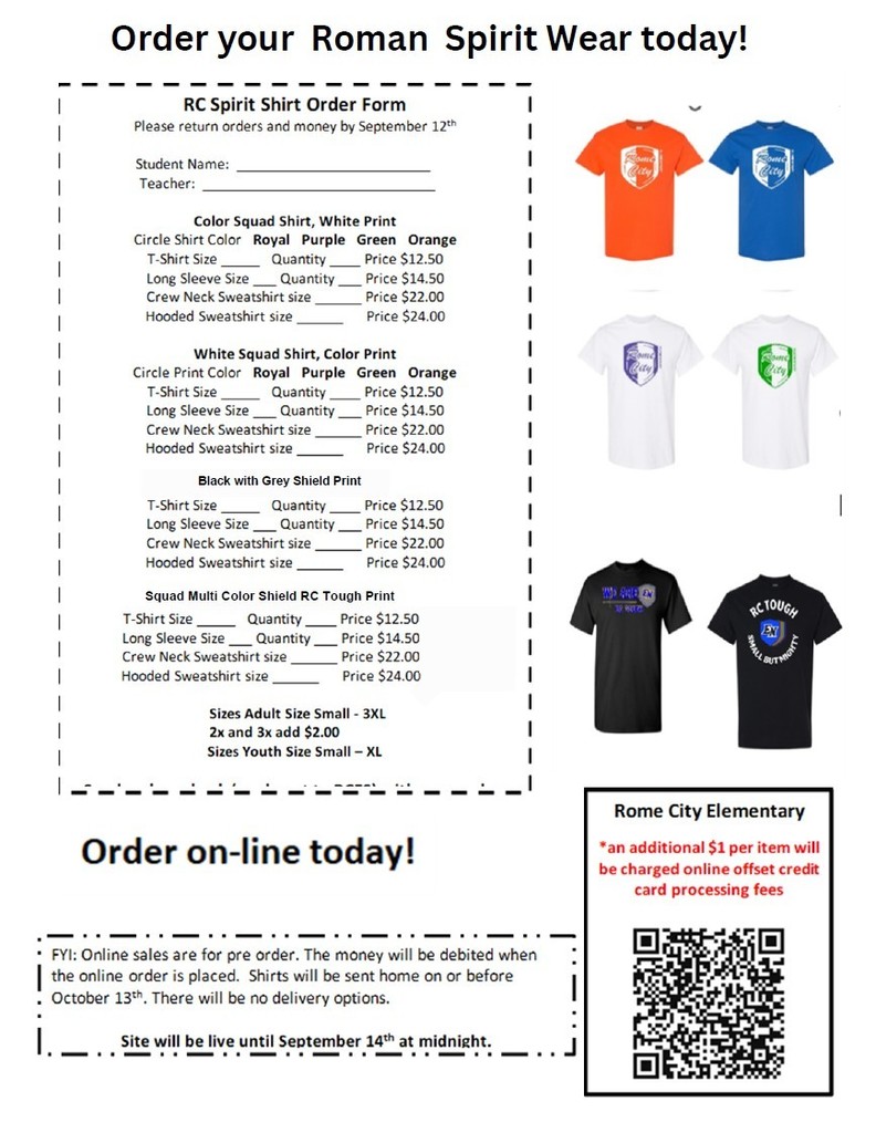 Roman Spirit wear for social media