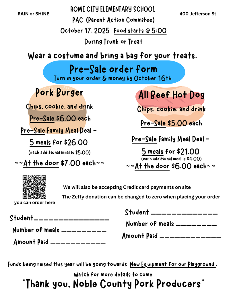 Copy of T or T PAC menu 25